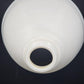 Lamp Diffuser Milk Glass Torchiere Shade Waffle Pattern 8" Vintage Lighting Decor