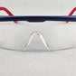 Gateway Strobe VS Traditional Visitor Safety Glasses Telescoping Temples Z87.1+ (Freedom Frame, Clear Lens)