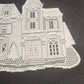 Heritage Lace Victorian House Placemat Doily with Christmas Tree 19x12" SHeritage Lace Victorian House Placemat Doily Christmas Tree 19x12easonal