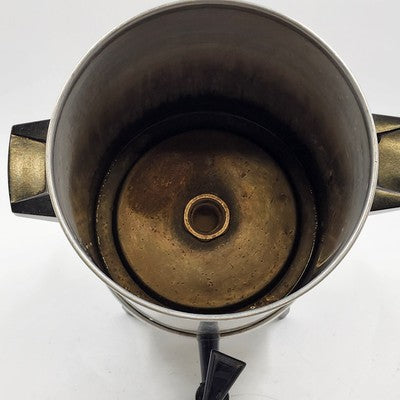 West Bend 29304 Coffee Percolator 12–30 Cup Auto USA Made 1963