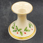 2 Lenox Candlestick Holders Dimension Holiday White China 24K Gold Trim