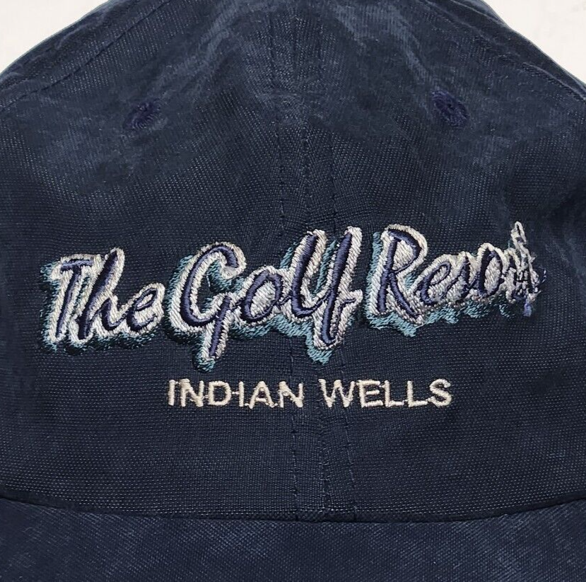 The Golf Resort Indian Wells Low Profile Hat Hook and Loop Size Adjustment Cap