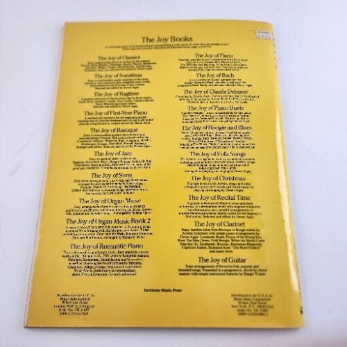 The Joy of Jazz Sheet Music 1968 Vintage Song Book Easy Medium Grade Piano Solos