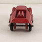 Tootsie Toy Red FIAT Abarth Car Diecast Metal Chicago USA Excellent Condition