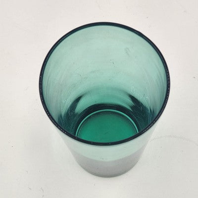 Set 6 Libbey Emerald Green Tall Tumbler Iced Tea Glasses Drinkware 6.25"x3.25"