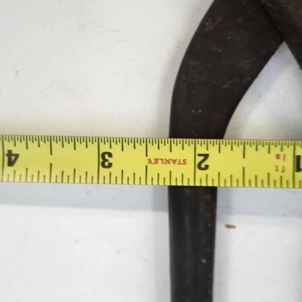 Diamond No. 141 Farrier Horseshoe Nail Nipper Cutter 10" Forged Steel Vtg Tool