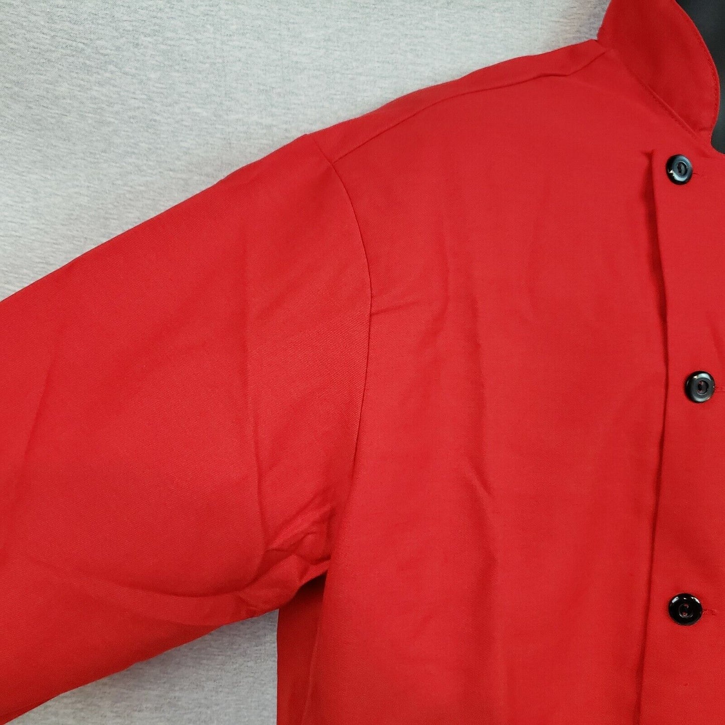 Fame Fabrics 30405 C10P Red 2XL Chef Coat 10 Button