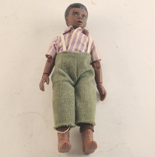 Little Rascals Buckwheat Action Figurine Doll Posable & Moveable Joints 6" Tall