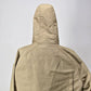 Woolrich Women Hooded Khaki Zip/Snap Lined Jacket 2XL No Tags Patch Pockets Zips