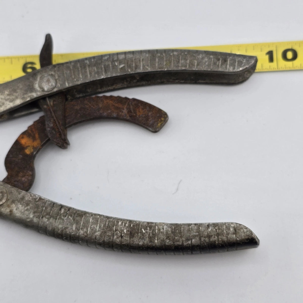 K-D Tools No. 145 Locking Ratcheting Hose Pinch-Off Pliers 10" USA Vintage