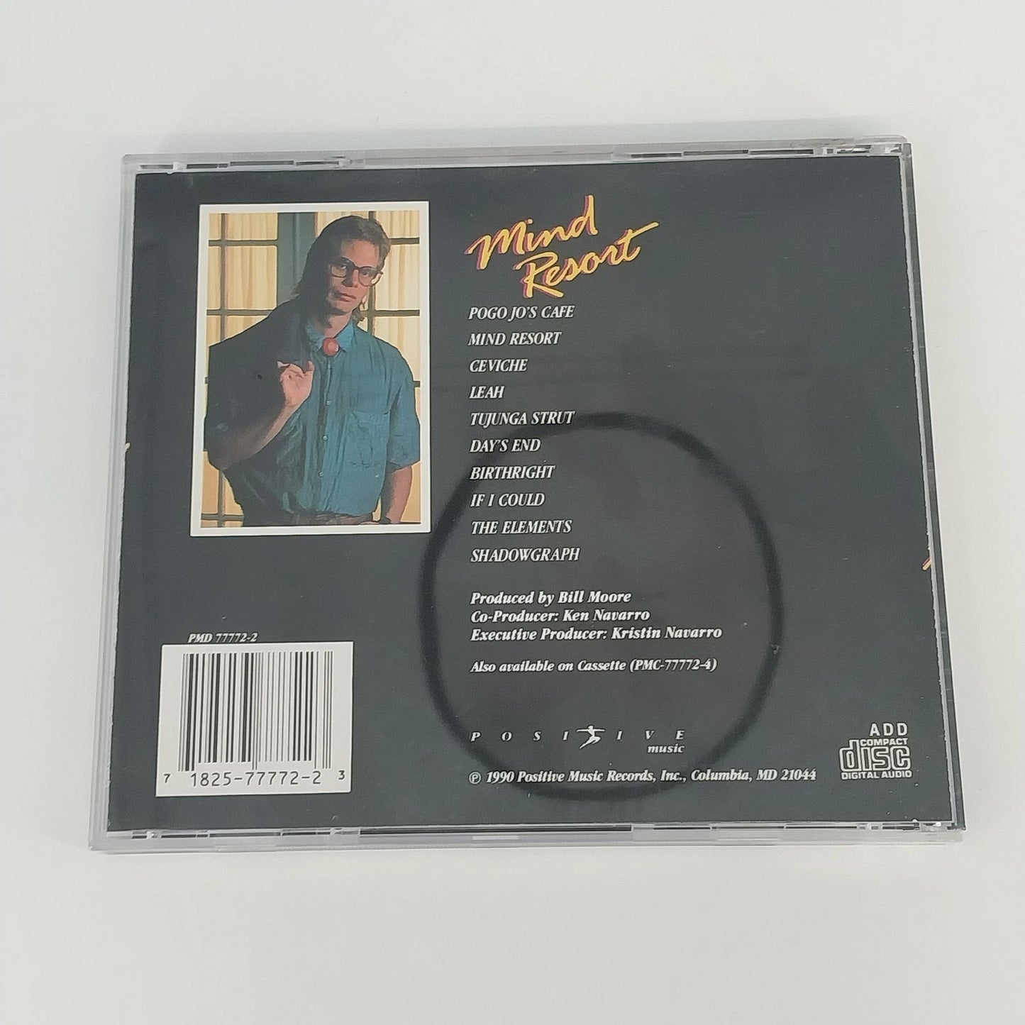 Bill Moore Mind Resort CD Positive Music Smooth Jazz Contemporary Instrumental