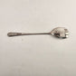 Salad Server Set Fork Spoon Sheffield England Silverplated Vintage 9.25"