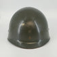 Korean War M1 Combat Helmet Fiberglass Liner Capac 51-53 Vtg Crack Ear Military