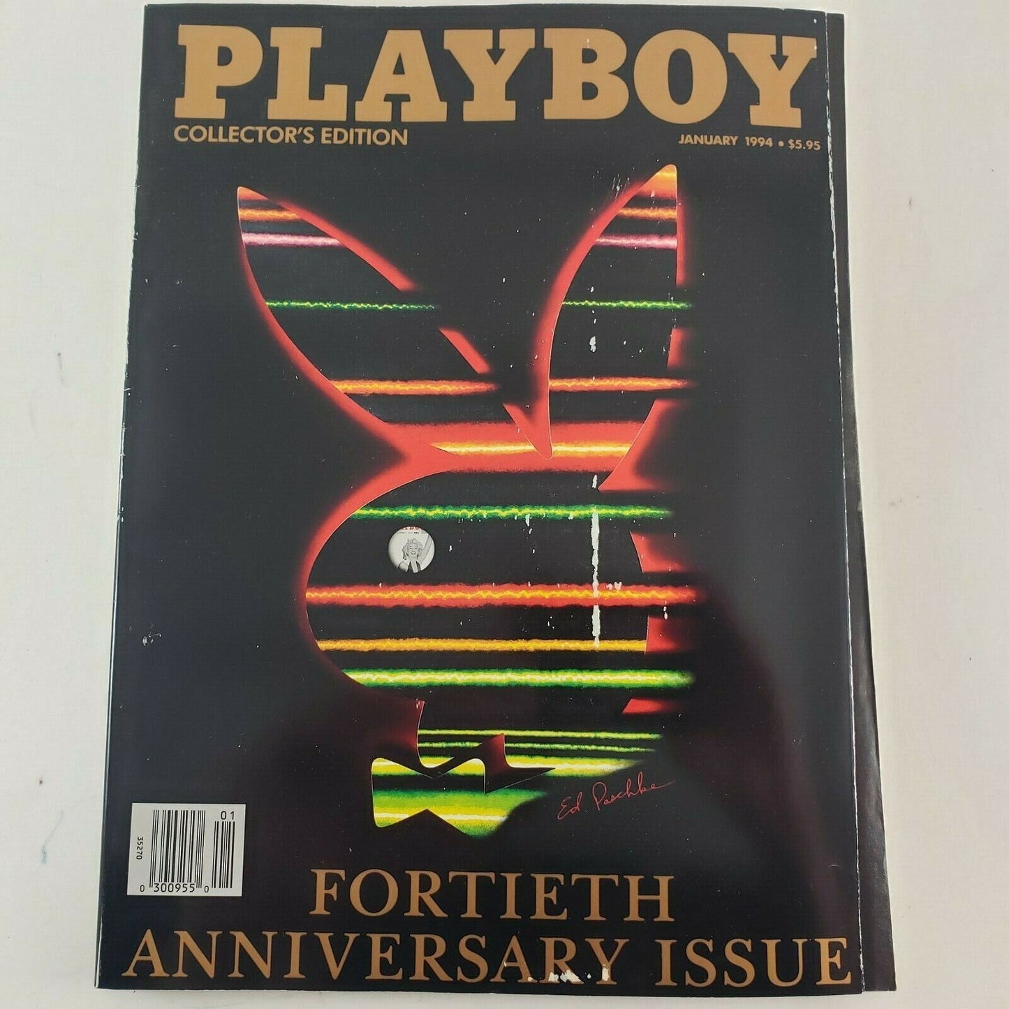 Playboy Magazine Vintage January 1994 Fortieth Anniversary Collector's Edition