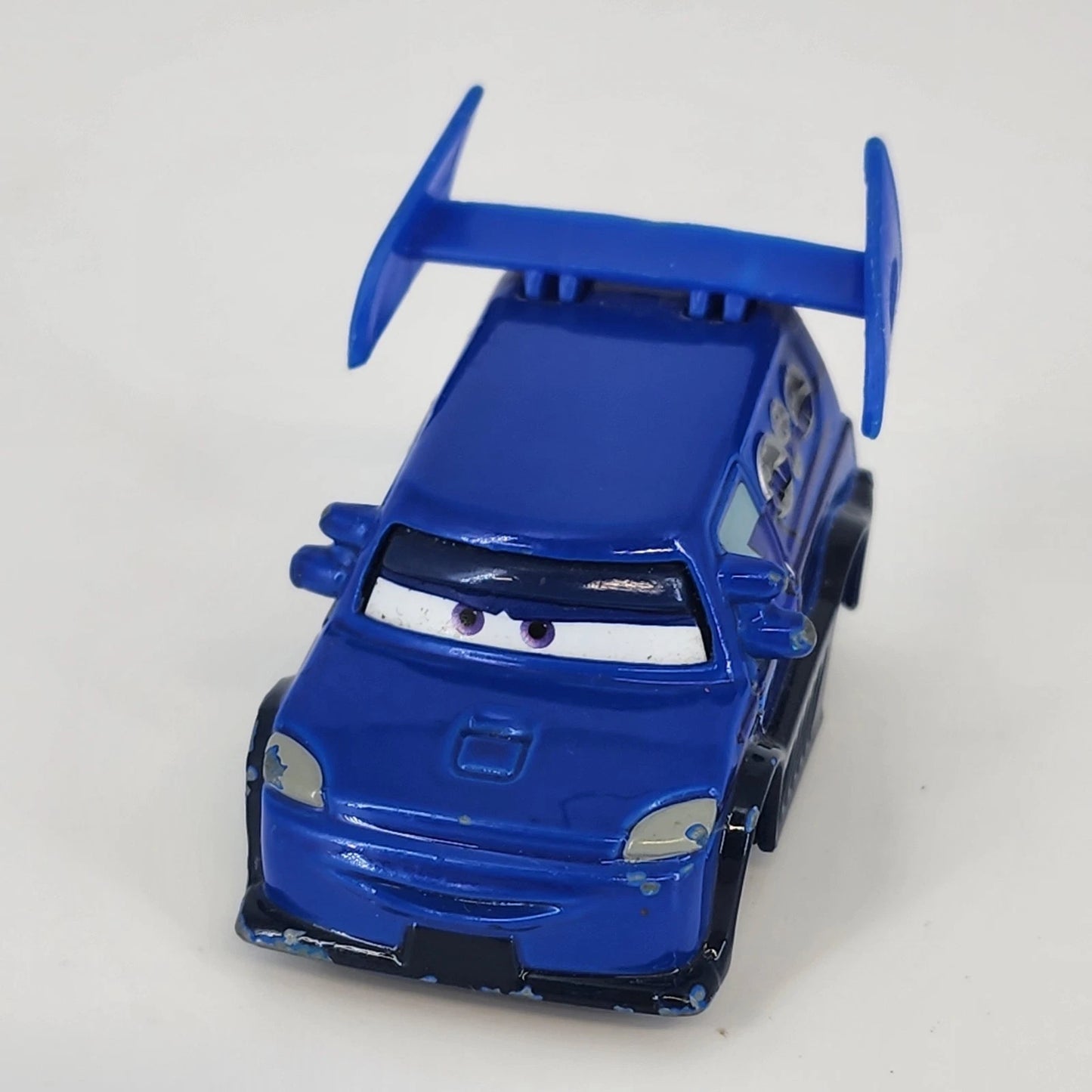 Disney Pixar Cars DJ Blue Hip Hop Supercharged Diecast 1:55 Scale Toy Car Mattel