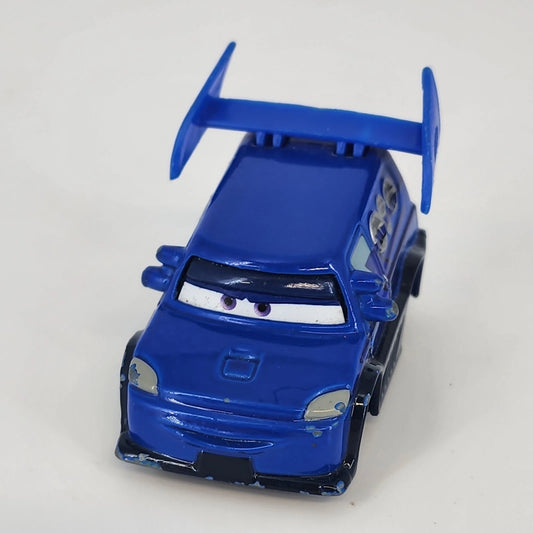 Disney Pixar Cars DJ Blue Hip Hop Supercharged Diecast 1:55 Scale Toy Car Mattel