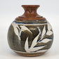 Art Pottery Bud Vase 4.5" Signed Brush Creek Handcrafted Glazed Bottle Figurine