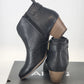 Apt 9 Apindie Platform Ankle Booties Womens 8 Black Heels Zip
