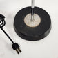 Robert Sonneman Orbiter Eyeball Desk Lamp Black Chrome Articulating '50s USA 22"