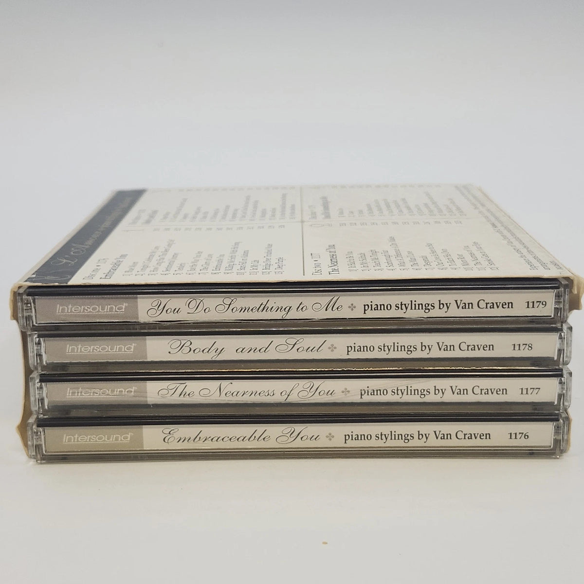 Van Craven L'Amour 4 CD Box Set Piano Stylings Intersound 1176-1179 Body & Soul