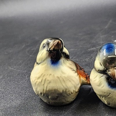 Set of 3 Goebel Sparrow Bird Figurines West Germany CV72 CV73 and CV74 2.75"x4"