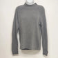 Studio Works Gray Cable Knit Turtleneck Sweater Women L