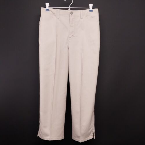 Gloria Vanderbilt Women's Beige Casual Pants Size 4 Straight Leg