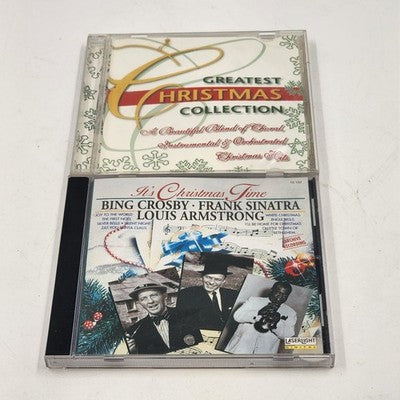 2 Music CD It's Christmas Time & Greatest Christmas Collection 1 Holiday Theme