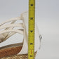 Forever JOJO-24 Sandals Women 8 White Floral Applique Open Toe Ankle Strap NWT