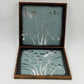New View Design 2 Metal Art Frosted Metal Panel 12" Square Laser Cut Butterfly