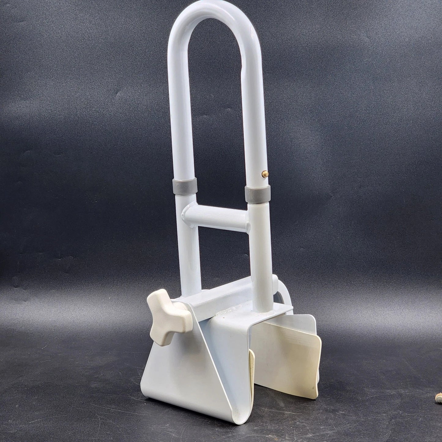 Vaunn Medical Adjustable Bathtub Safety Rail Grab Bar Handle Clamp 19" Tall