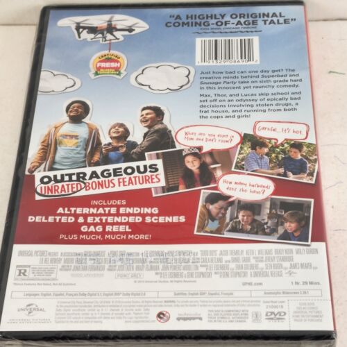 Good Boys DVD 2019 Jacob Tremblay Keith L Williams Brady Noon Molly Gordon New