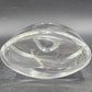Waterford Clear Glass Oval Liquor Decanter with Stopper Spirit Barware 6"x3"x9"h