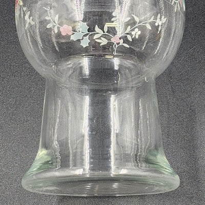 Pfaltzgraff Winterberry 1995 Glass Floating Candle Holder Floral