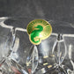 Open Sugar Bowl Waterford Lismore Footed Signed Elegant Crystal Glass