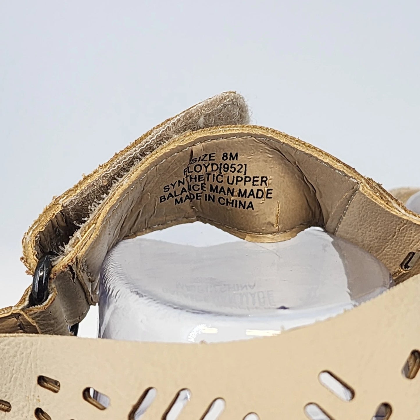Ruff Hewn Floyd Caged Gladiator Sandals Off White Women 8