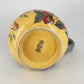 Claire Murray Bella Vita Ceramic Pitcher Hand Painted Floral Italy Style
