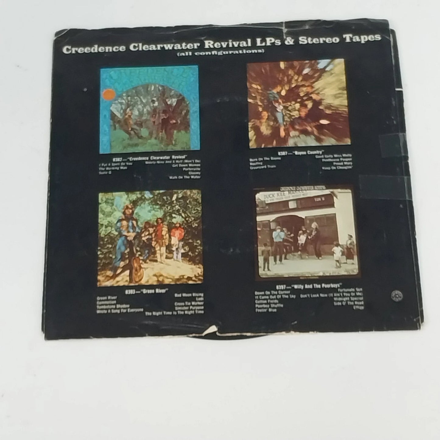 CCR Travelin Band 45 RPM Vinyl Who’ll Stop The Rain 1970