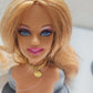Barbie Styling Head Set 2 Piece Blonde Hair Mattel 2010