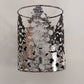 Scentsy O Christmas Tree Mini Warmer Silver Metal Openwork Holiday Boxed