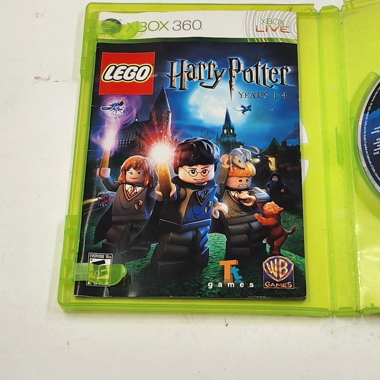 LEGO Harry Potter Years 1–4 Microsoft Xbox 360 Family Video Games Complete CIB