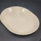 Corelle Blue Lily Oval Serving Platter Vintage Sandstone 12" USA