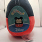 Squishmallows Mickey Mouse Jazwares Disney NEW Baby Red Black 8" Tall Tag NWT