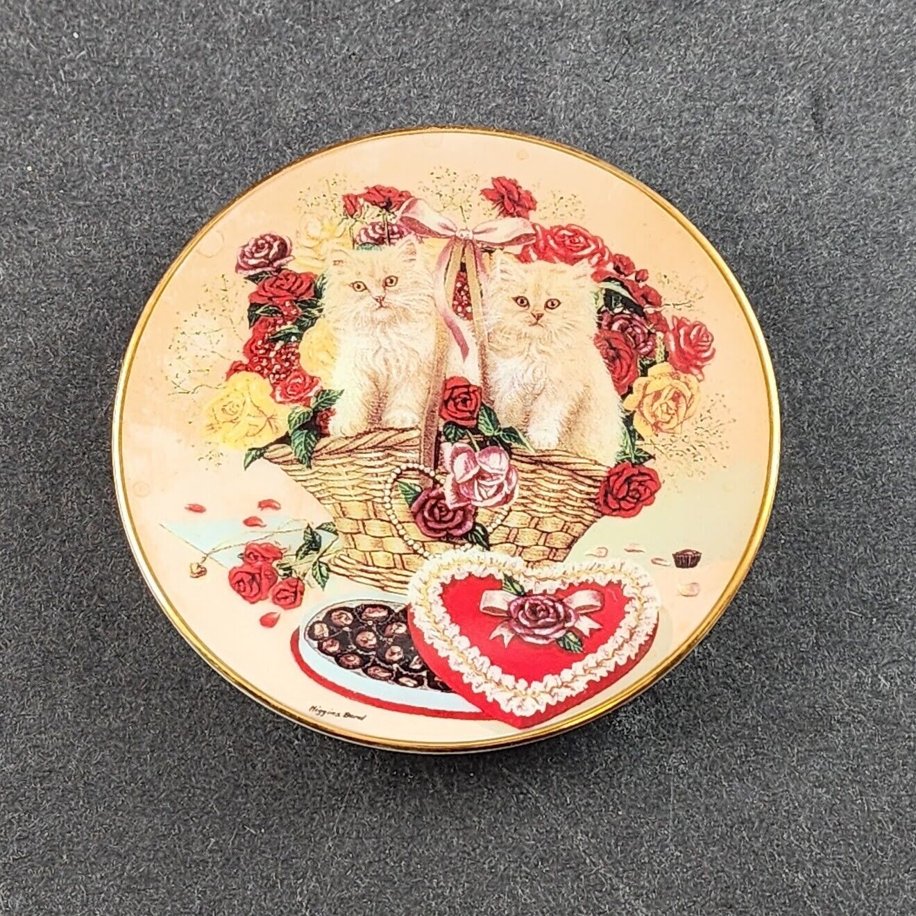 Kalendar Kitties Mini 3.5" Decorator Plates by Barbara Higgins-Bond Choose Month