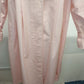 Allison Smith Pink Trench Coat with Pleats Buckle Sleeves And slash pockets Sz 8