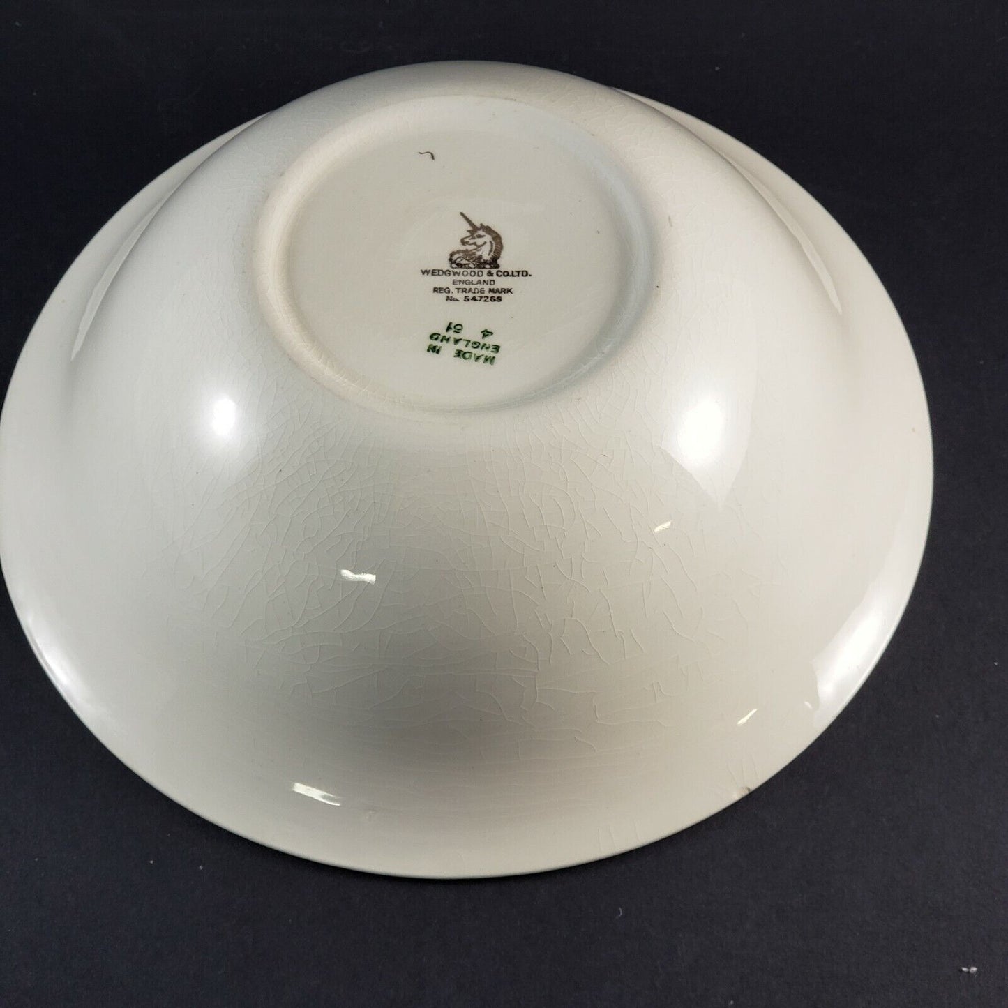 Wedgwood Pink Hope Vegetable Bowl 8.75” Gold Trim England