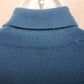 The Tog Shop Women's Large Blue/Teal 100% Acrylic Turtleneck Knit Top