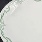 3 Corelle Emily Dinner Plates 10.25" Green Swirl Pattern Corning Ware USA