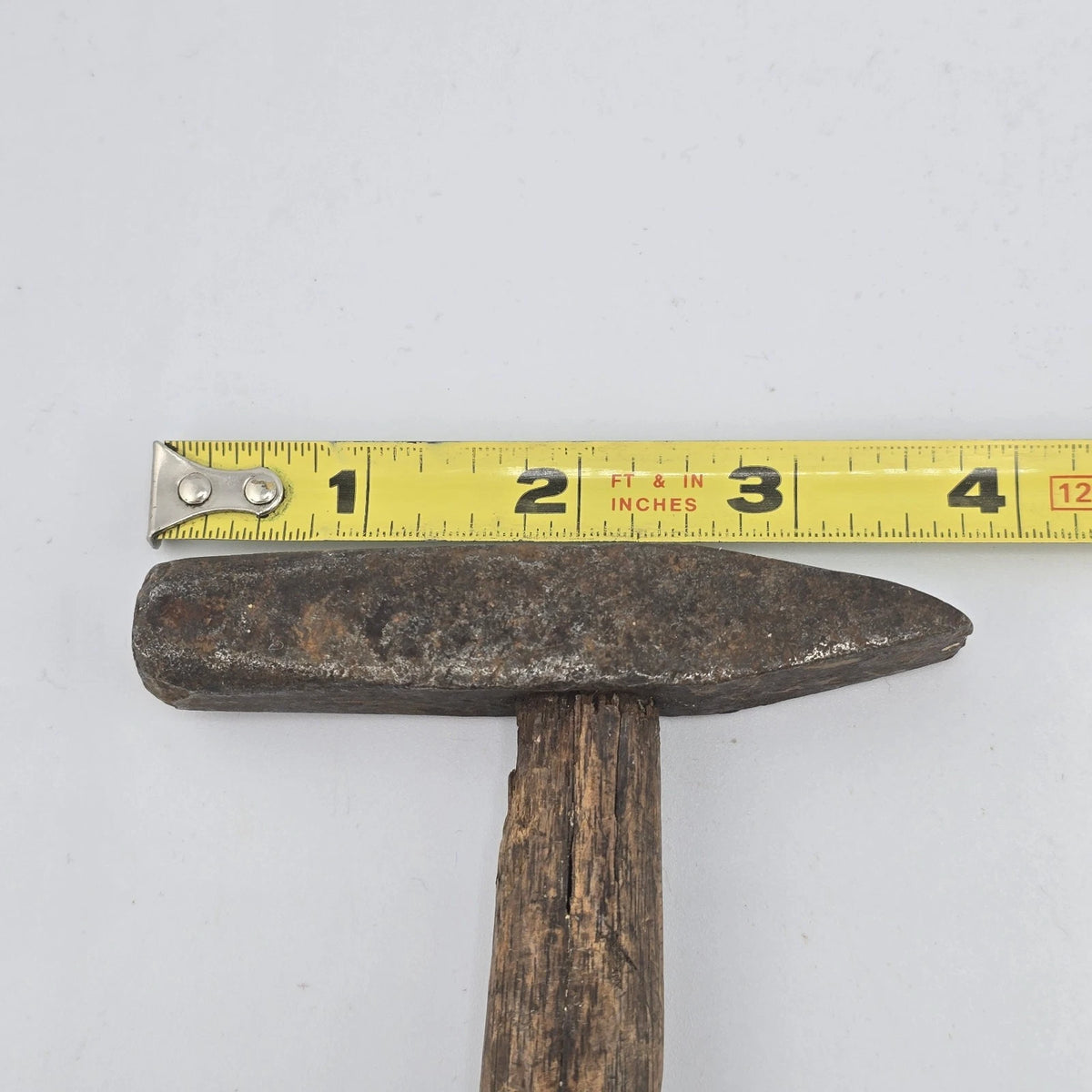 Cobbler Glazing Edge Iron Leatherworking Shoemaker Hammer Wood Handle 7.5"