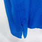 Talbots Petites Blue Chiffon Blouse Flutter Sleeve V Neck Women's MP Polyester